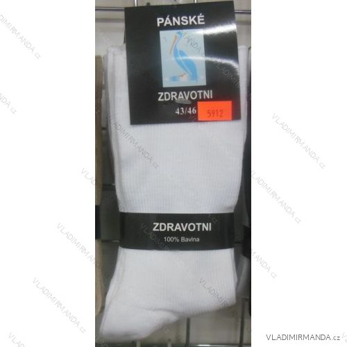 Cotton Men's Cotton Socks (39-46) VIRGIN D-5912