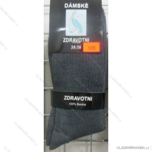 Socks short sleeves cotton cotton (35-42) VIRGIN D-5922