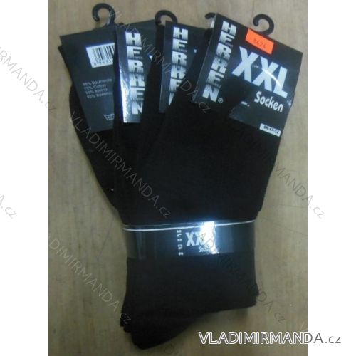 Men's socks are classical men's oversized up to 52 virgin D-8624