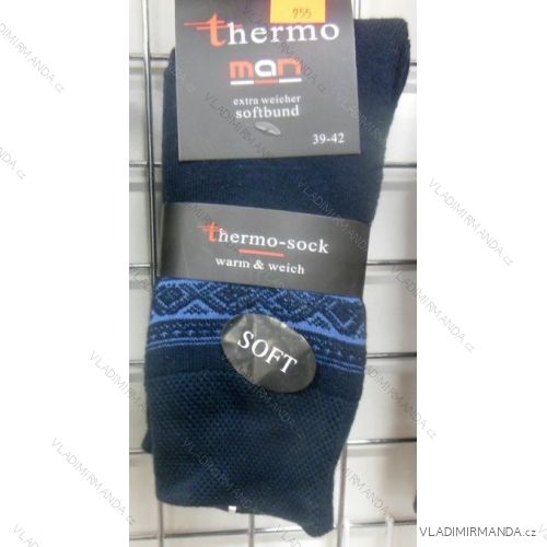 Hot socks thermo extra soft men's hem (39-46) VIRGIN DH-955
