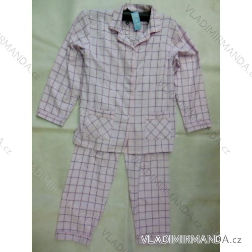 Pajamas long flannel ladies oversized (m-3xl) C-LEMON BH6500
