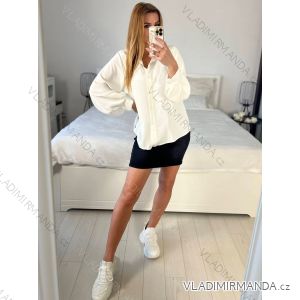 Women's Long Sleeve Knitted Turtleneck Sweater (S/M ONE SIZE) ITALIAN FASHION IM323001