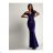 Women's Plus Size (42-46) Long Elegant Party Sleeveless Dress POLISH FASHION PMLBC23265-10