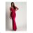 Women's Plus Size (42-46) Long Elegant Party Sleeveless Dress POLISH FASHION PMLBC23265-10