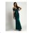 Women's Plus Size (42-46) Long Elegant Party Sleeveless Dress POLISH FASHION PMLBC23265-10