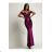 Women's Plus Size (42-46) Long Elegant Party Sleeveless Dress POLISH FASHION PMLBC23265-10