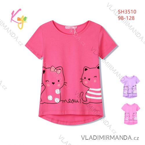 T-shirt short sleeve children's boys (98-128) KUGO HC0699