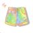 Kraťas shorts with sequins baby teen girl (98-128) KUGO K627