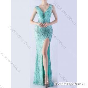 Women's Sparkly Sequin Strapless Party Dress (S/M/L ONE SIZE) ITALIAN FASHION IMHMS24248