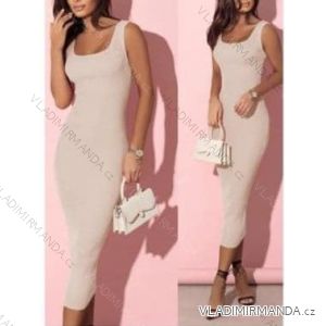 Long summer lined dress on straps women (S / M ONE SIZE) ITALIAN FASHION IMD22491