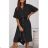 Women's Sleeveless Shirt Dress (S / MONE SIZE) ITALIAN FASHION IMD22304