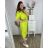 Women's Long Sleeve Shirt Dress (S/M ONE SIZE) ITALIAN FASHION IMWD232607