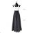 Women's Long Sleeve Summer Dress (S/M ONE SIZE) ITALIAN FASHION IMPES238990 black 