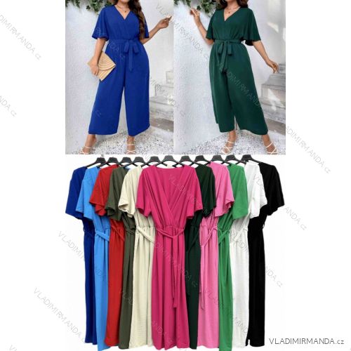 Women's Plus Size Long Pants and Long Sleeve Shirt Set (L/XL/2XL ONE SIZE) POLISH FASHION IMWT23BELLA