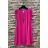 Women's Long Sleeve Summer Dress (S/M ONE SIZE) ITALIAN FASHION IMPES238990 red 