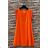 Women's Long Sleeve Summer Dress (S/M ONE SIZE) ITALIAN FASHION IMPES238990 red 