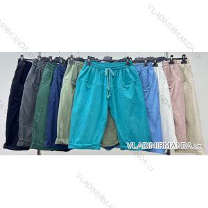 Women's Shorts Shorts Sweatpants (42/44/46 ONE SIZE) ITALIAN FASHION IM424399