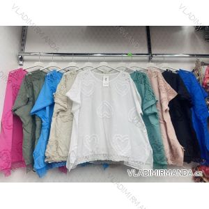 Women's Long Sleeve Knitted Sweater (S/M ONE SIZE) ITALIAN FASHION IMWDT23005