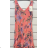 Women's Sleeveless Summer Dress (S/M ONE SIZE) ITALIAN FASHION IMPSH2416085c