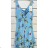 Women's Sleeveless Summer Dress (S/M ONE SIZE) ITALIAN FASHION IMPSH2416085c