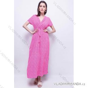 Women's Long Sleeve Summer Dress (S/M ONE SIZE) ITALIAN FASHION IMPES238990