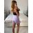 Women's short skirt (S/M ONE SIZE) ITALIAN FASHION IMPBB23D031 S / M purple