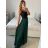 Women's Summer Long Satin Skirt (S/M ONE SIZE) ITALIAN FASHION IMM23MS63065/DU