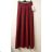 Women's long skirt at the waist for flip flops (UNI S-L) ITALIAN FASHION IM420027 -   red -   M / L