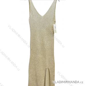 Women's Strapless Long Party Dress (S/M ONE SIZE) ITALIAN FASHION IMPSH2360055