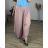 Women's Summer Long Harem Pants (42/44/46 ONE SIZE) ITALIAN FASHION IM424361 48/50 růžová starorůžová