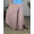 Women's Summer Long Harem Pants (42/44/46 ONE SIZE) ITALIAN FASHION IM424361 48/50 růžová starorůžová