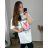 T-shirt vayage short sleeve women (uni s / m) ITALIAN FASHIONIM420165 black  white