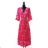 Women's Long Sleeve Summer Dress (S/M ONE SIZE) ITALIAN FASHION IMPES238990 hnědá gepard S / M