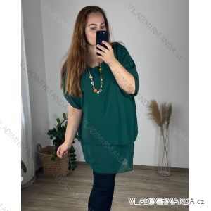 Shirt extended 3/4 long sleeve women's (L/XL/2XL ONE SIZE) ITALIAN FASHION IM423025