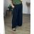 Women's wide summer maxi pants (56/58) ITALIAN FASHION IMSM24021 emerald green 56/58