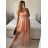 Women's Elegant Sleeveless Tulle Dress (S/M ONE SIZE) ITALIAN FASHION IMM22Q52235A/UL