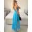 Women's Elegant Sleeveless Tulle Dress (S/M ONE SIZE) ITALIAN FASHION IMM22Q52235A/UL