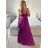 Women's Strapless Long Party Dress (S/M ONE SIZE) ITALIAN FASHION IMPSH245192