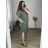 Women's Long Sleeve Shirt Dress (S/M ONE SIZE) ITALIAN FASHION IMWD232607