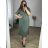 Women's Long Sleeve Shirt Dress (S/M ONE SIZE) ITALIAN FASHION IMWD232607