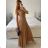 Women's Long Party Elegant Summer Sleeveless Dress (S/M ONE SIZE) ITALIAN FASHION IMPSH233584 Pink S/M