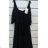 Women's Long Strapless Sequin Party Dress (S/M ONE SIZE) ITALIAN FASHION IMPSH233348
