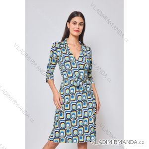 Women's Long Sleeve Summer Dress (S/M ONE SIZE) ITALIAN FASHION IMPES238990