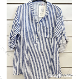 Women's Oversize Short Sleeve Tunic (S/M ONE SIZE) ITALIAN FASHION IMPSH2322161