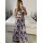 Šaty košilové dlouhý rukáv dámské (S/M ONE SIZE) ITALSKÁ MODA IMB22500 -   red -   L/XL