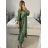 Women's Long Sleeve Summer Shirt Dress (S/M/L ONE SIZE) INDIAN FASHION IMWY23123