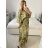 Women's Long Sleeve Summer Shirt Dress (S/M/L ONE SIZE) INDIAN FASHION IMWY23123