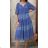 Women's Lace Boho Short Sleeve Dress (42/44/46 ONE SIZE) ITALIAN FASHION IMWF24525