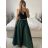 Women's Summer Long Satin Skirt (S/M ONE SIZE) ITALIAN FASHION IMM23MS63065/DU