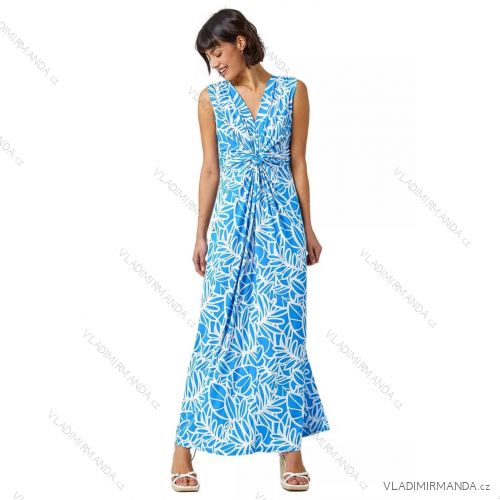 Women's Icecool Summer Sleeveless Long Dress (S/M/L ONE SIZE) ITALIAN FASHION IMM24M232